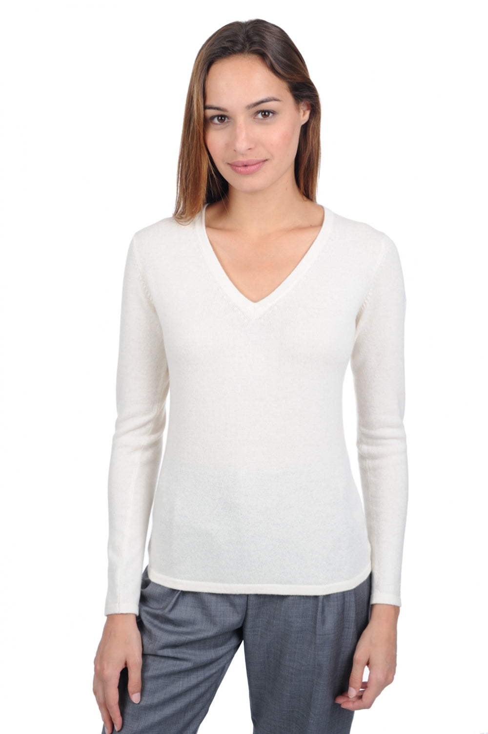 Emma Premium en cachemire femme - tenzin natural - Mahogany
