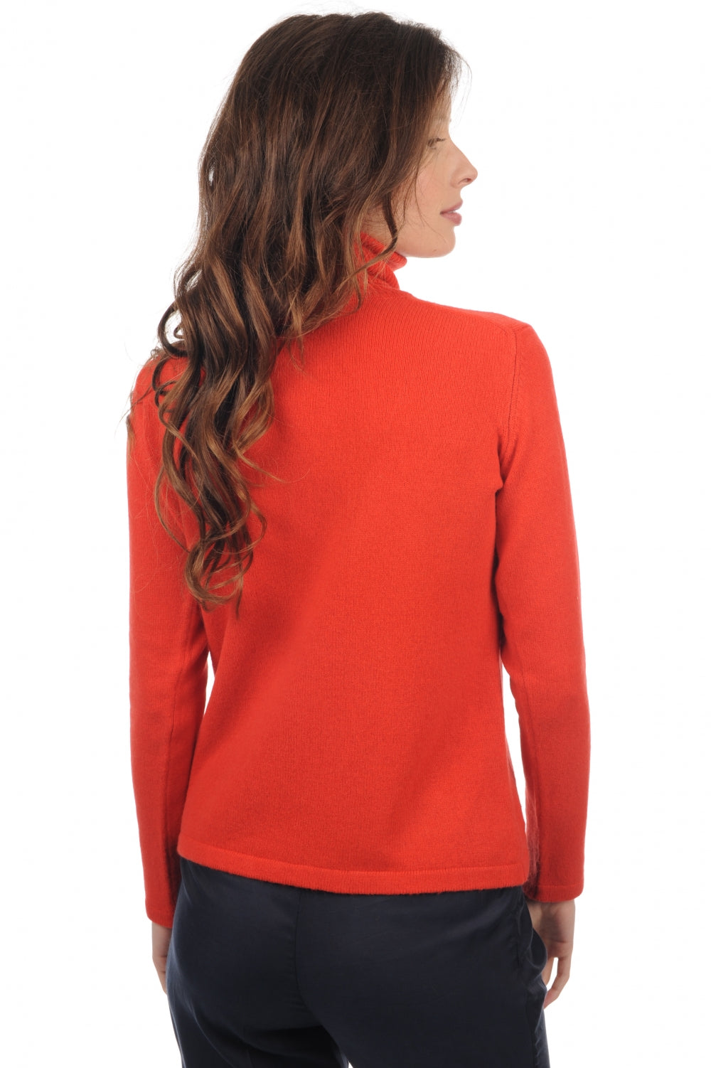 Fanelle en yak femme - Vue 1 - grenadine - Mahogany