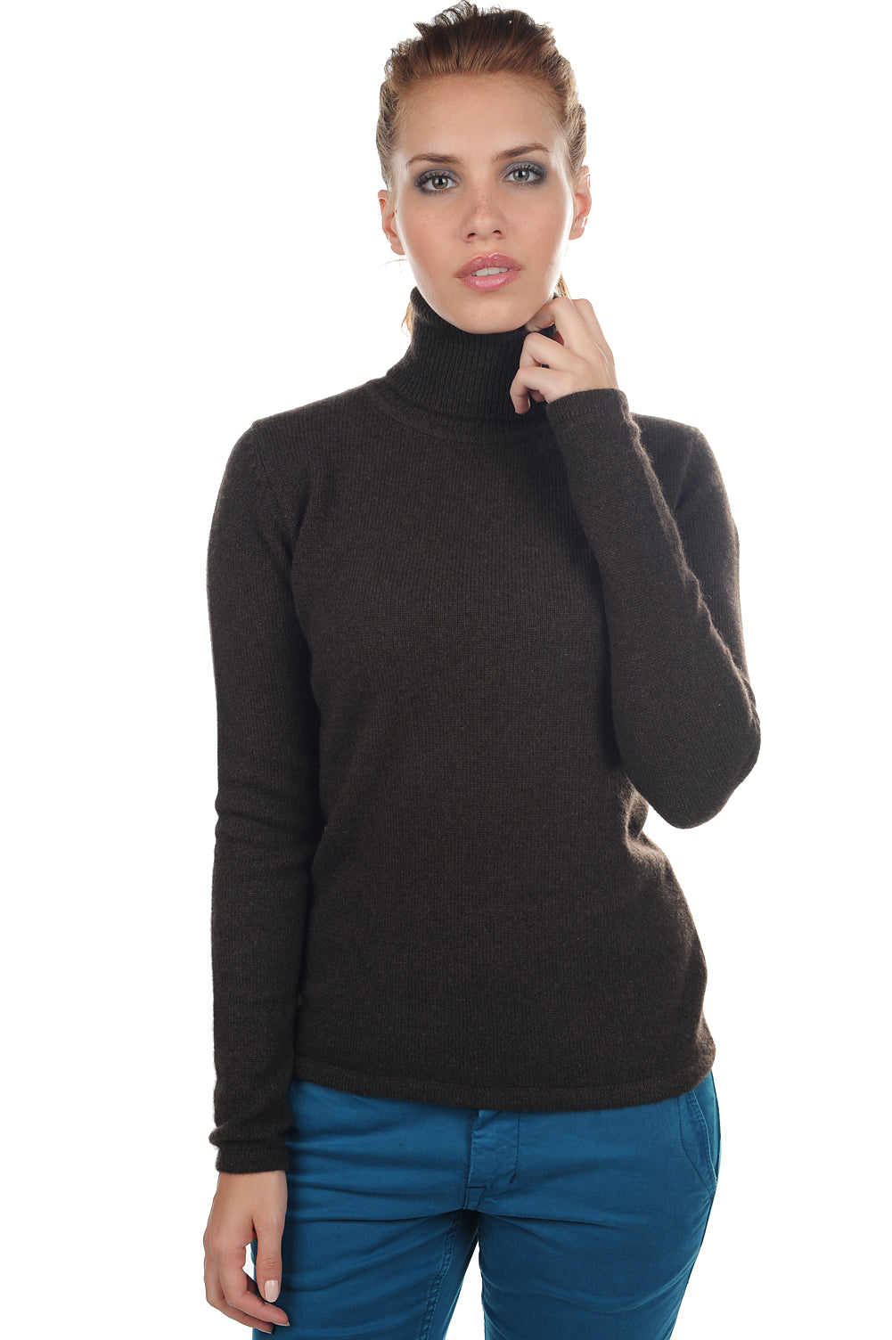 Fanelle en yak femme - marron naturel - Mahogany
