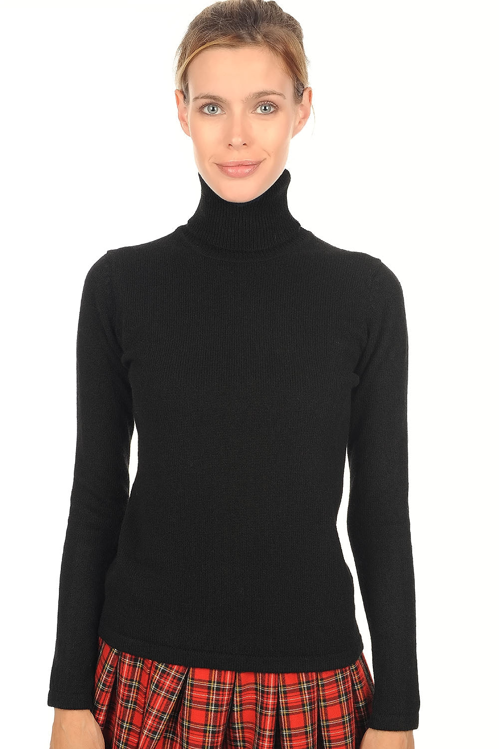 Fanelle en yak femme - noir - Mahogany
