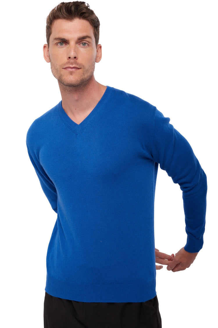 Hippolyte en cachemire homme - bleu lapis - Mahogany