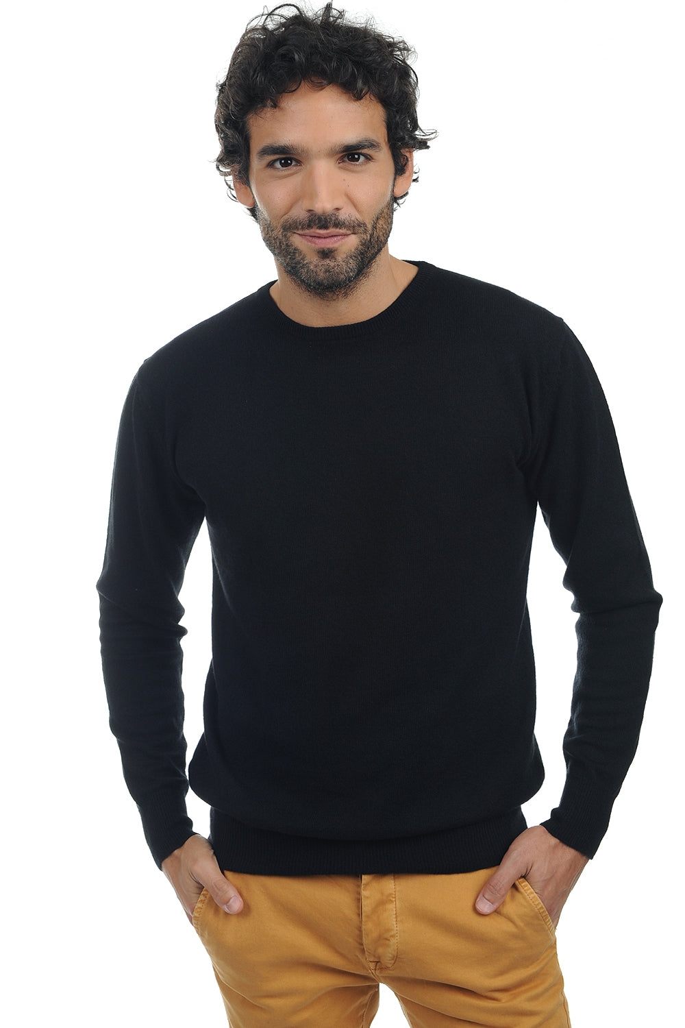 Keaton en cachemire homme - noir - Mahogany