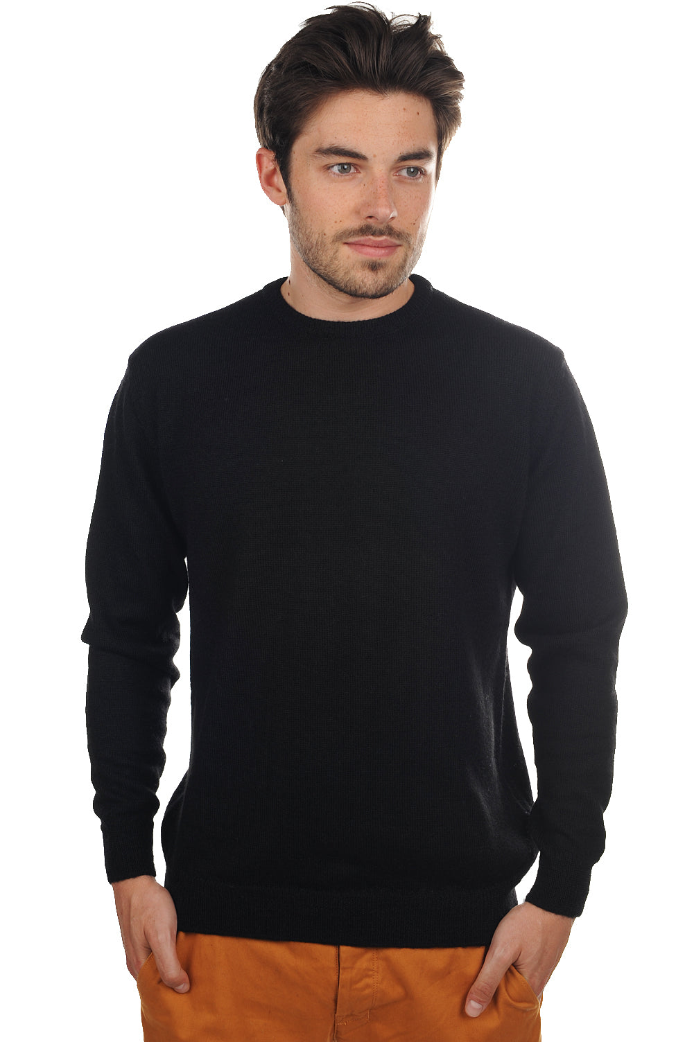 Nestor-Alpaga en baby alpaga homme - noir - Mahogany