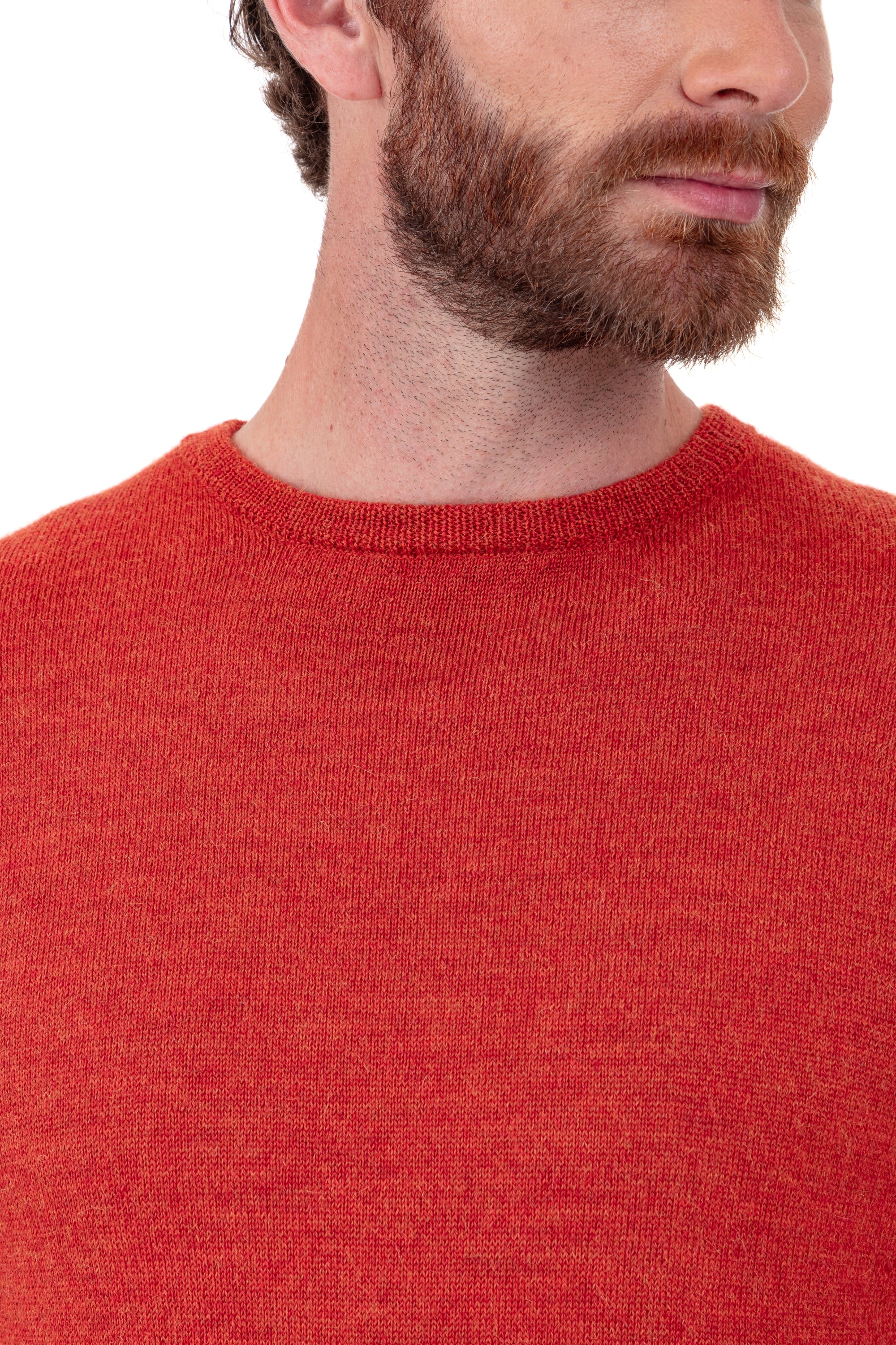 Nestor-Alpaga en baby alpaga homme - Vue 3 - pumpkin - Mahogany