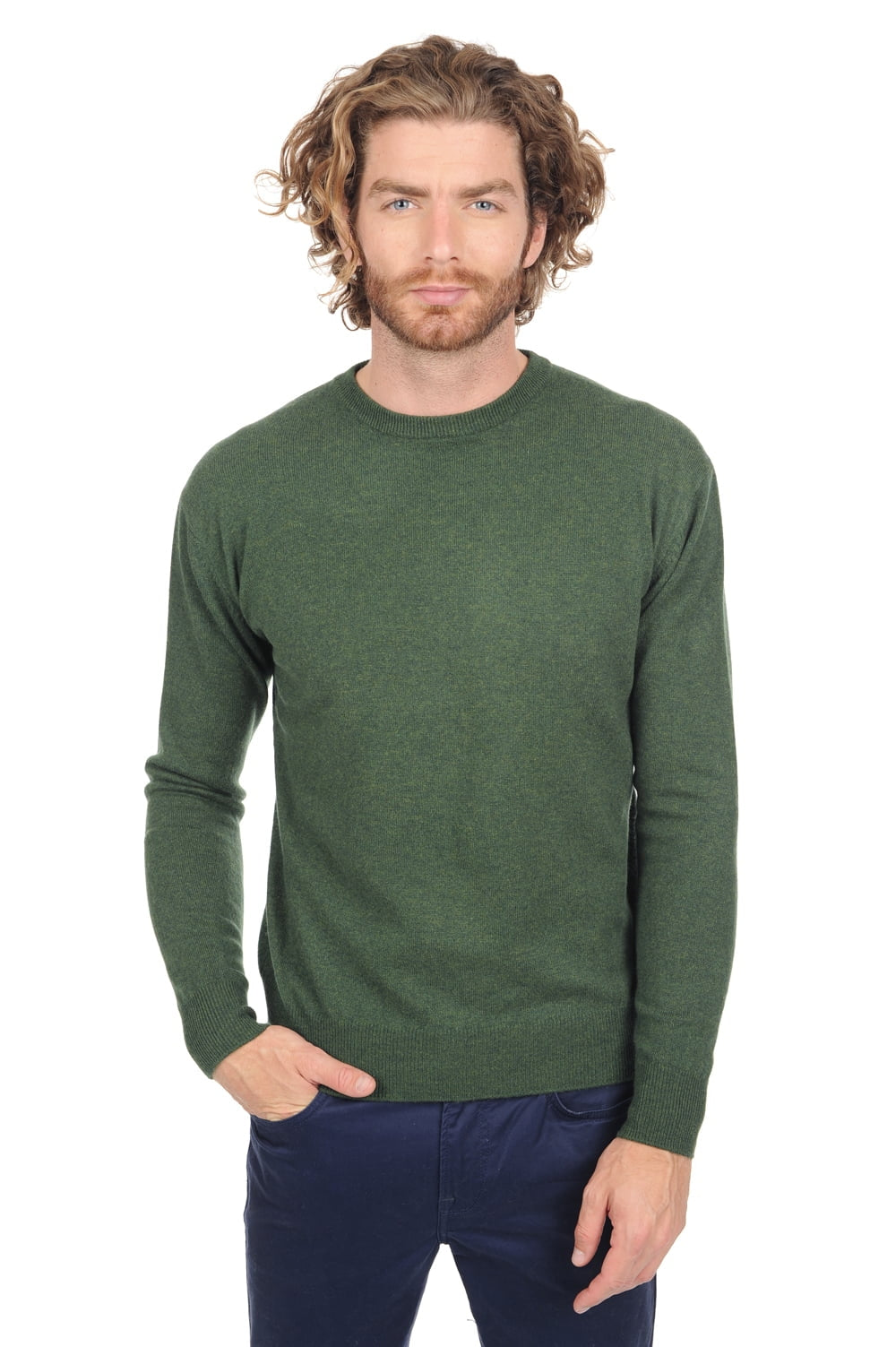 Nestor en cachemire homme - cedar - Mahogany