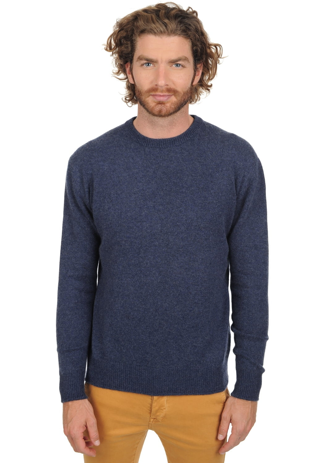 Nestor 4F en cachemire homme - indigo - Mahogany