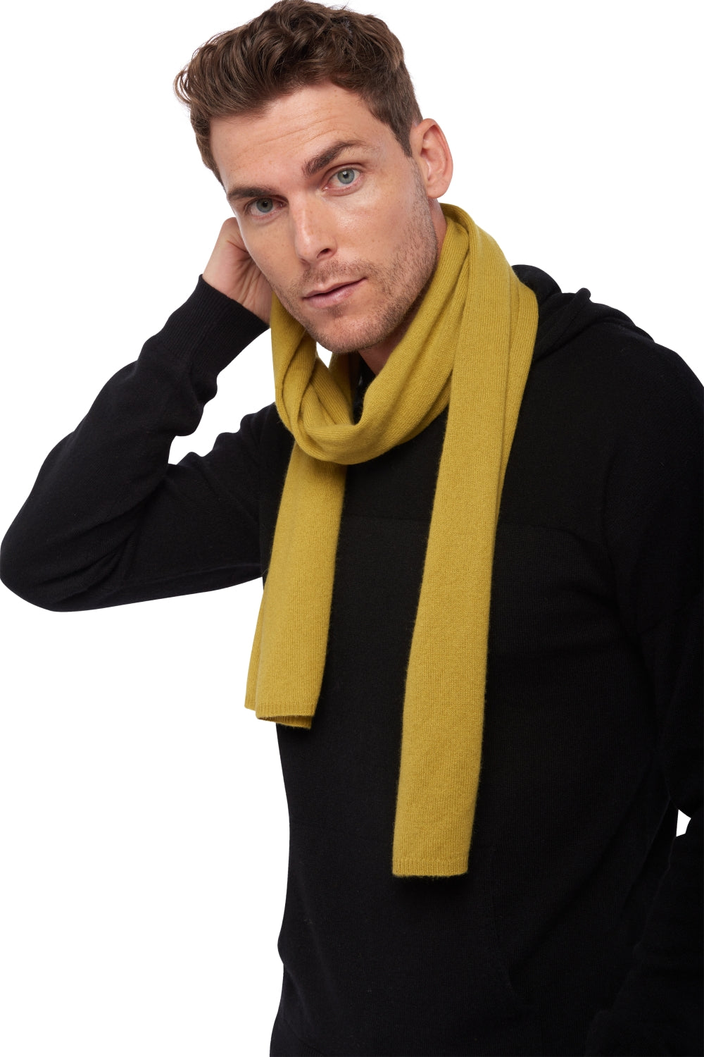 Ozone en cachemire mixte - caterpillar - Mahogany