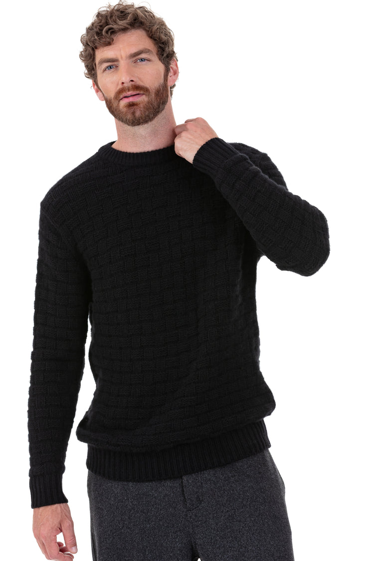 Pedro en cachemire homme - noir - Mahogany