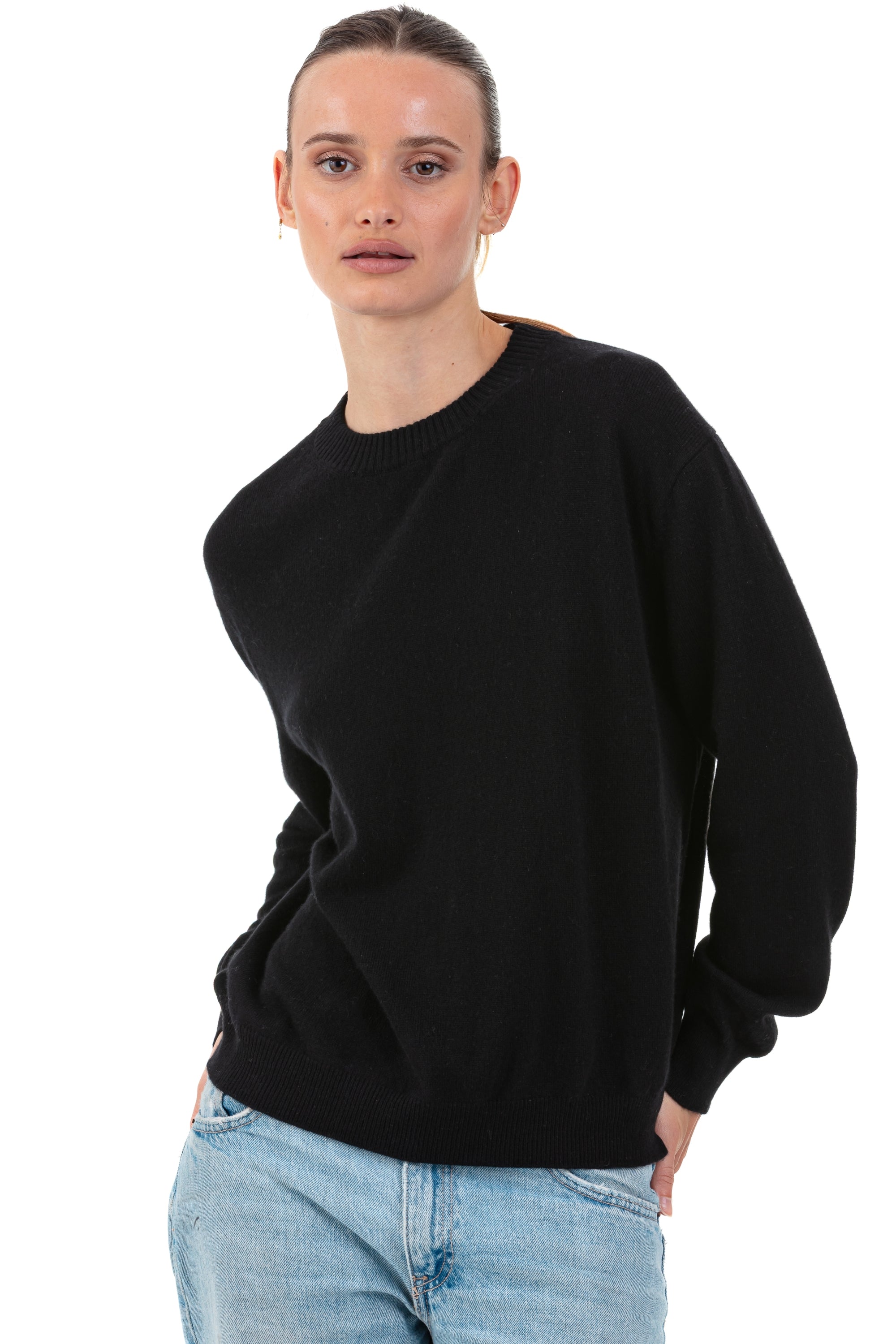 Philippine en cachemire femme - noir - Mahogany