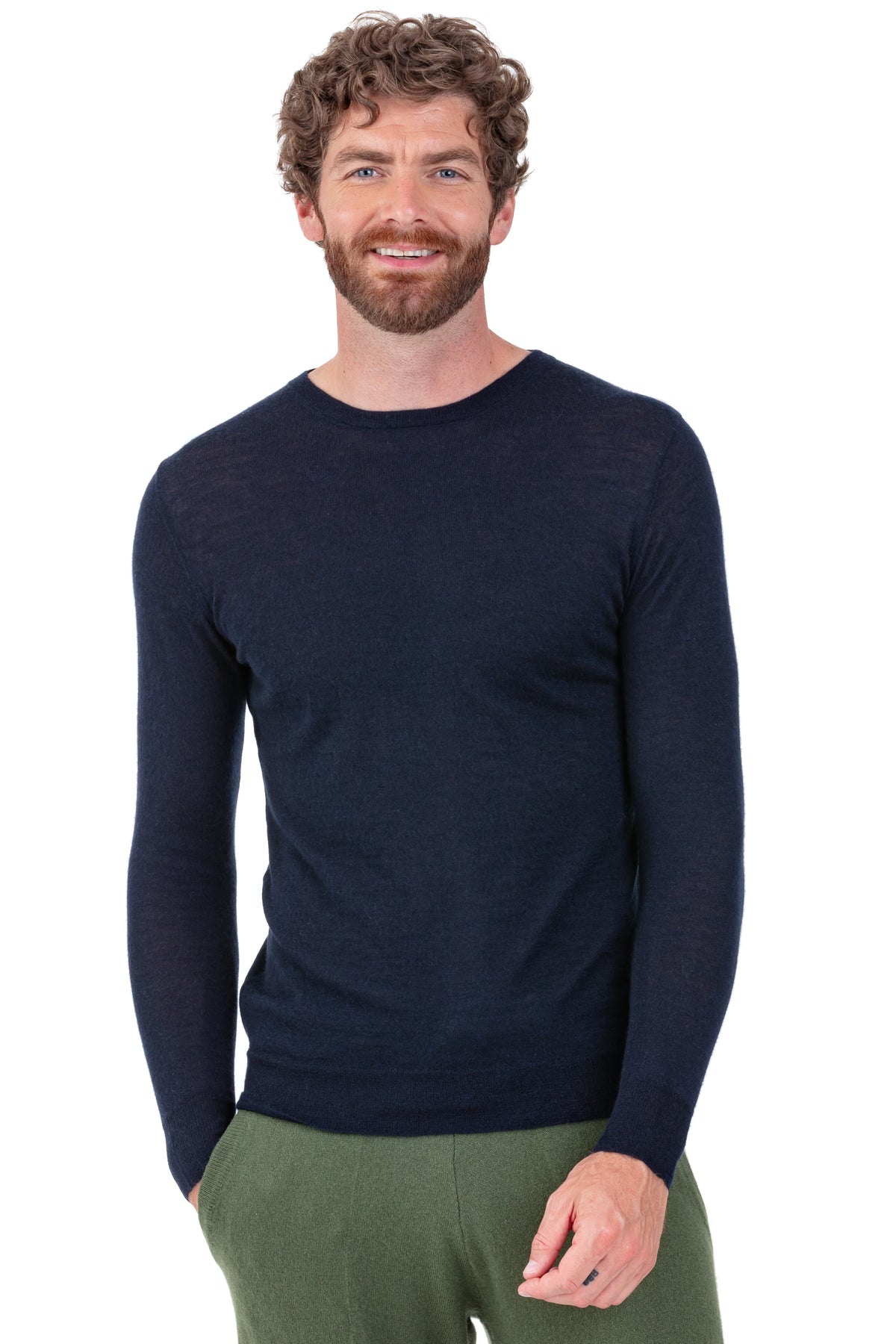 Pier en duvet de cachemire homme - bleu marine - Mahogany