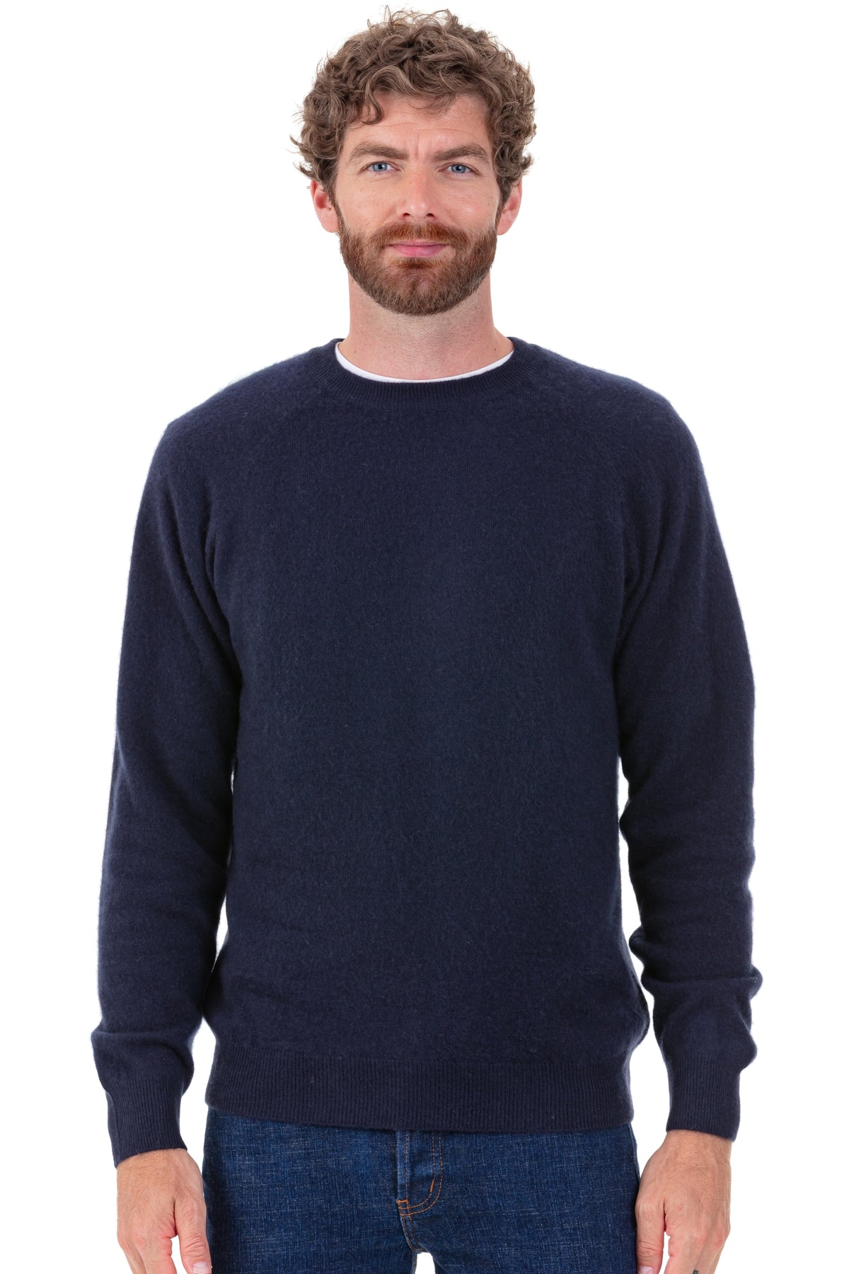 Prince en cocoon cachemire homme - navy - Mahogany