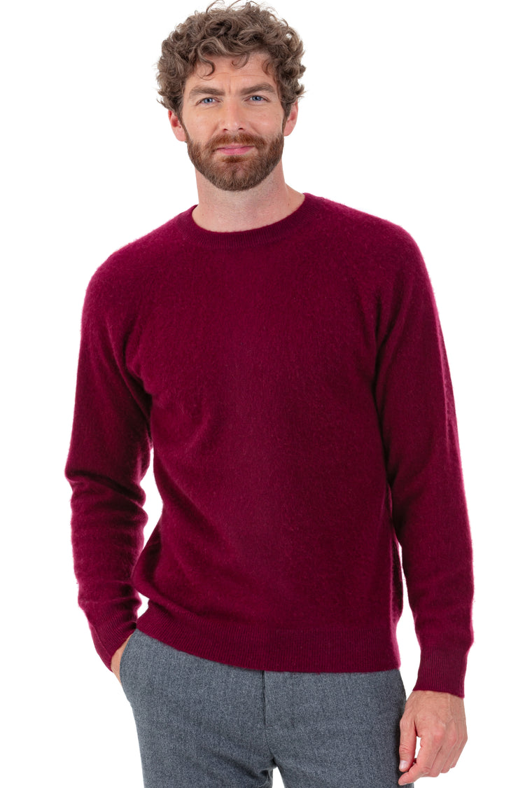 Prince en cocoon cachemire homme - wine - Mahogany