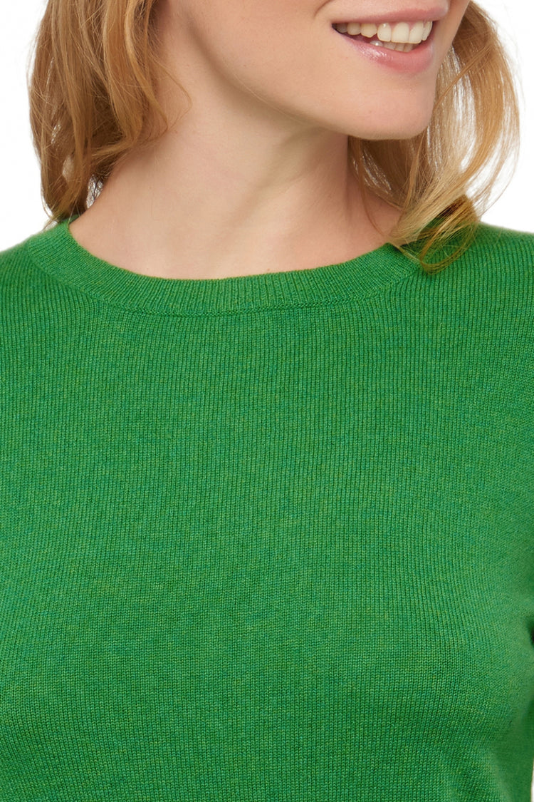 Raison en cachemire femme - Vue 1 - basil - Mahogany
