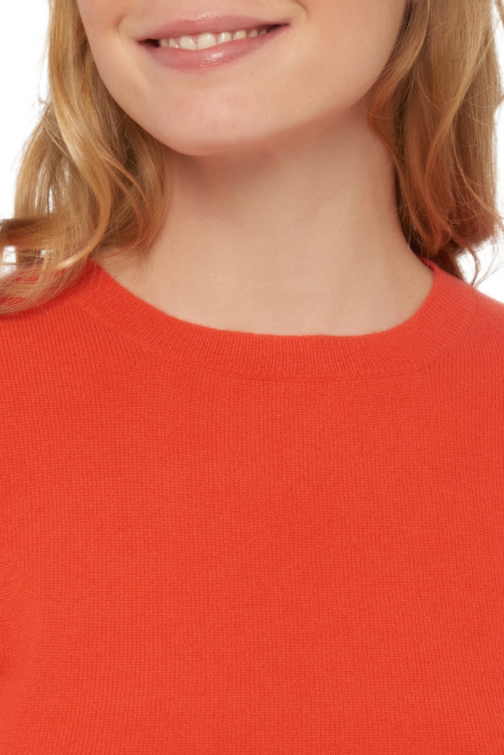 Raison en cachemire femme - Vue 1 - corail lumineux - Mahogany