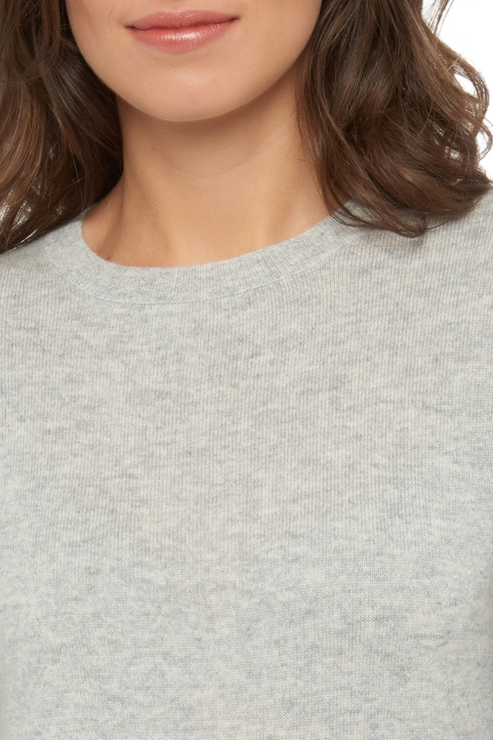 Raison en cachemire femme - Vue 1 - flanelle chiné - Mahogany