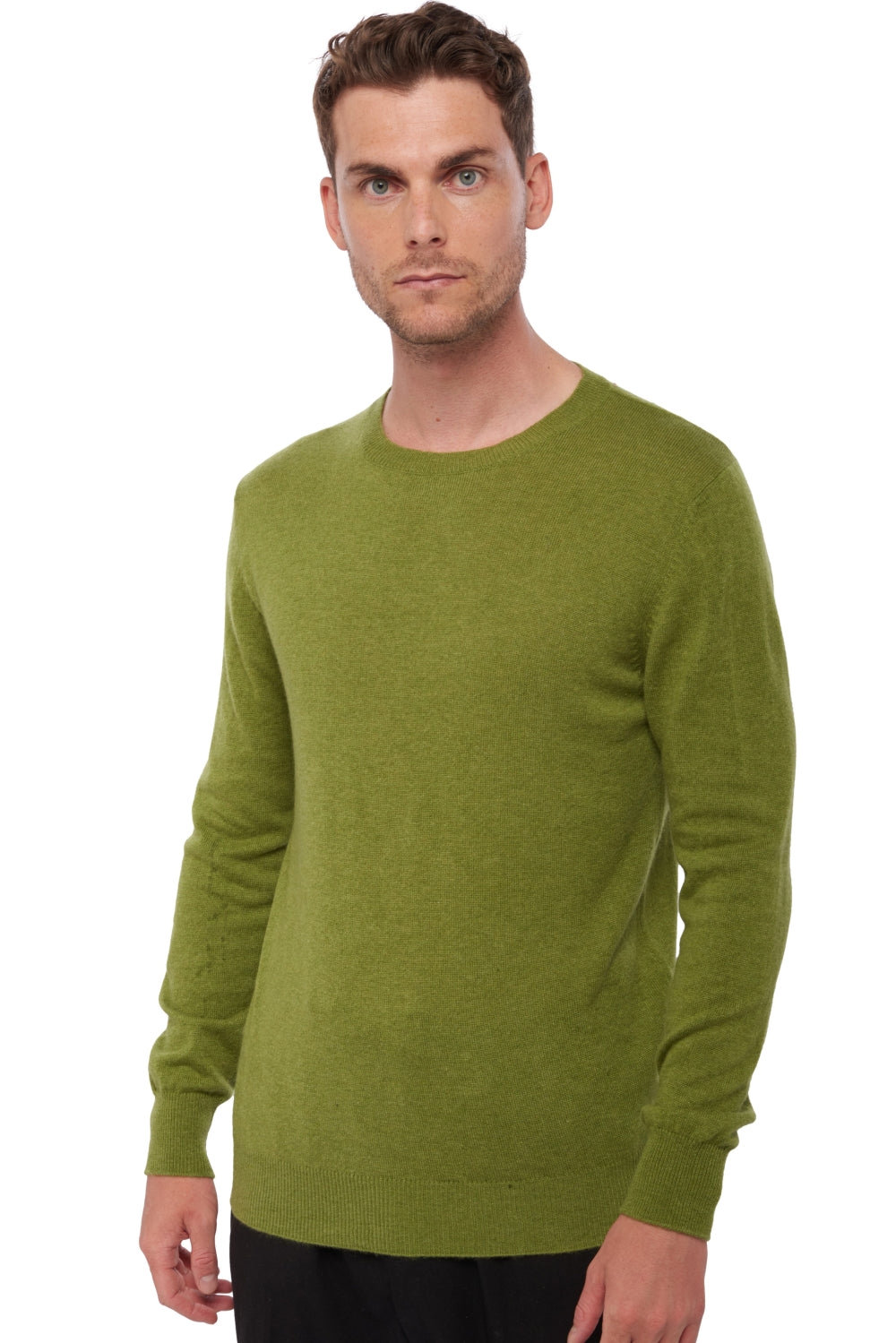 Tao en cachemire homme - bamboo - Mahogany
