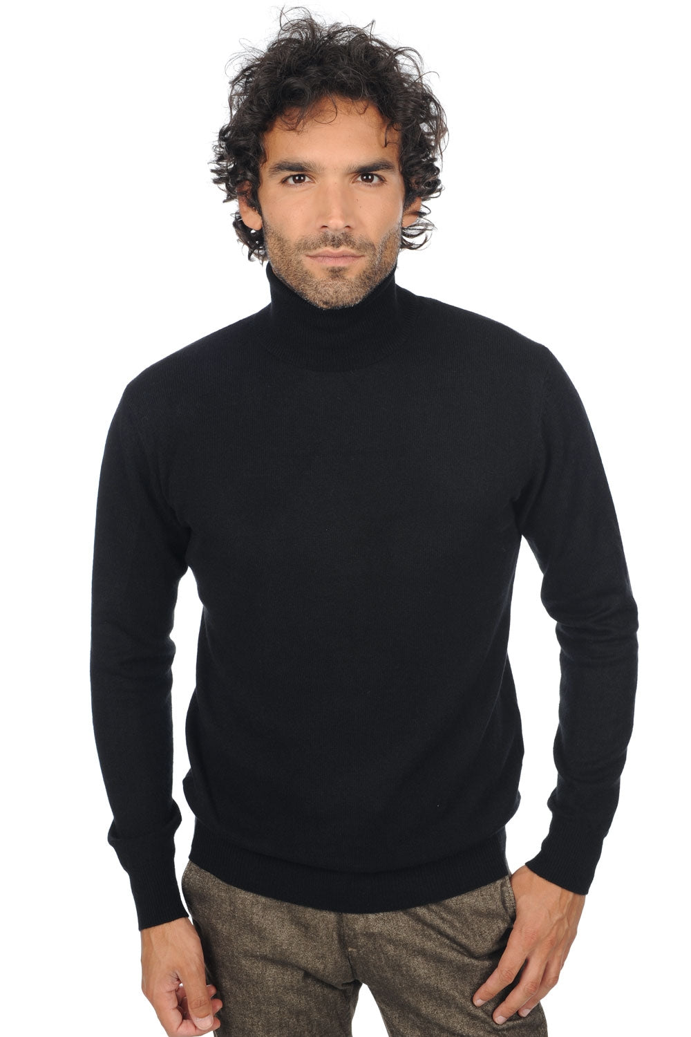 Tarry en cachemire homme - noir - Mahogany