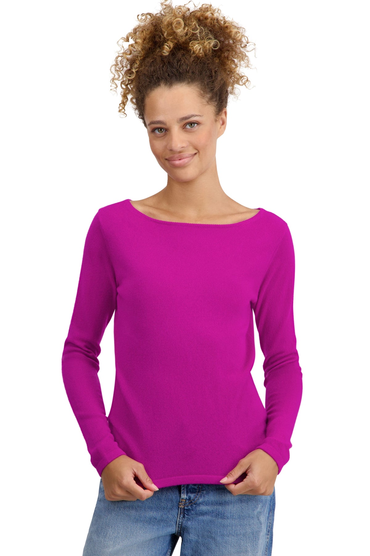 Tennessy en cachemire femme - radiance - Mahogany