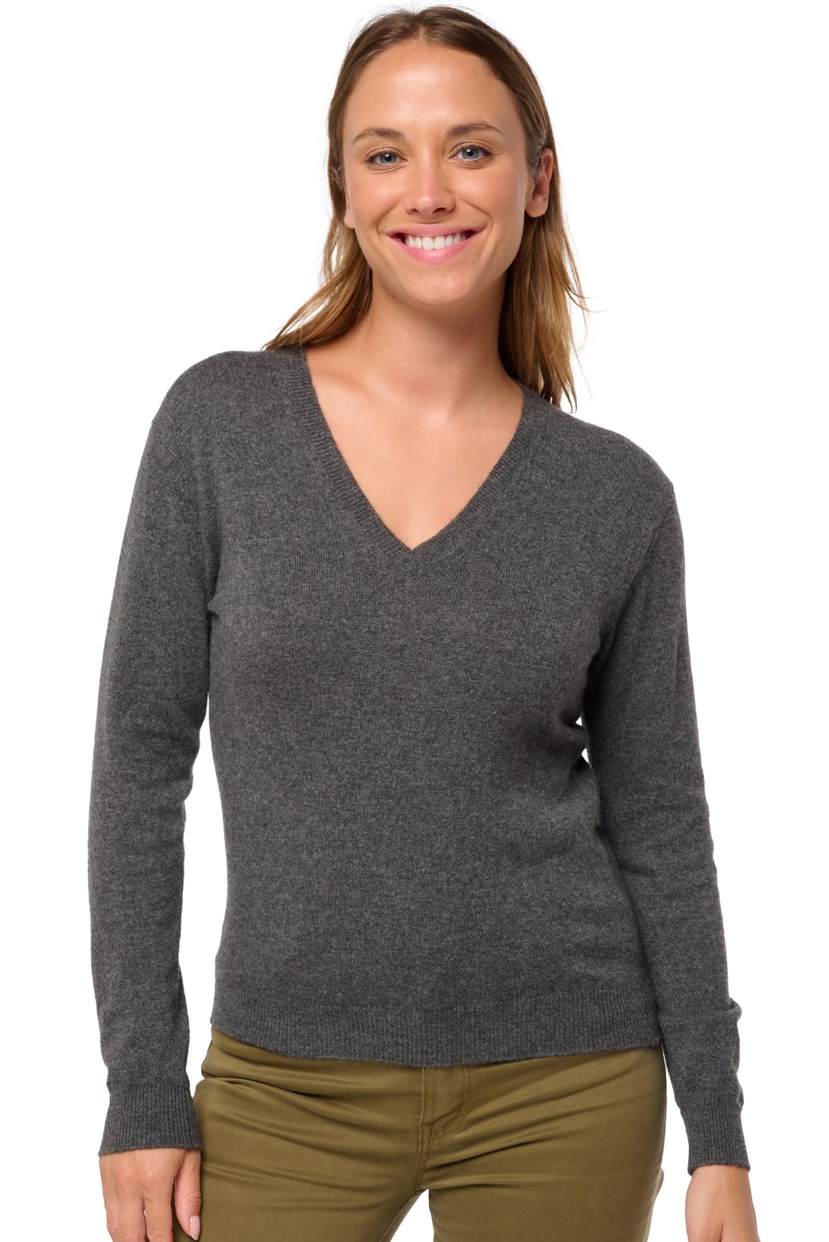 Tessa en cachemire femme - dark grey - Mahogany