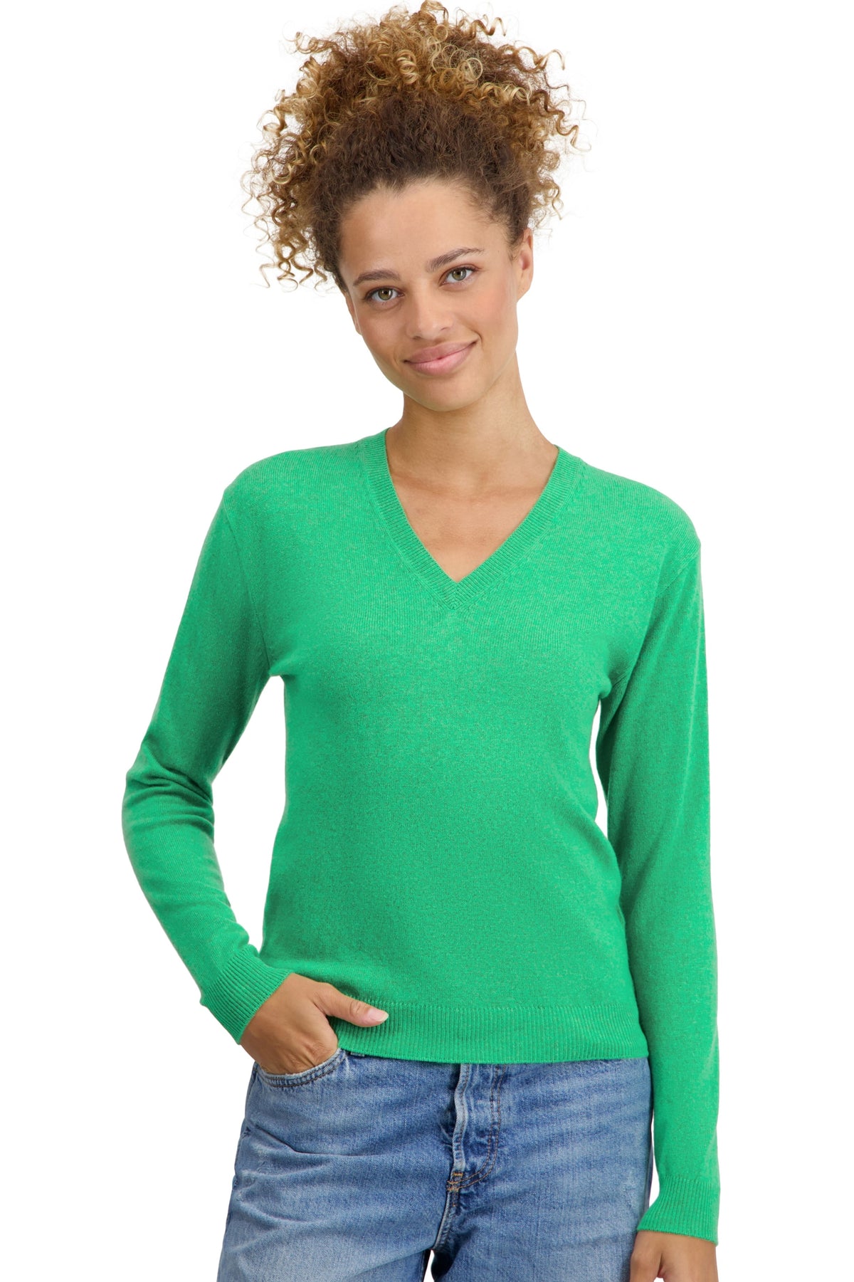 Tessa en cachemire femme - midori - Mahogany