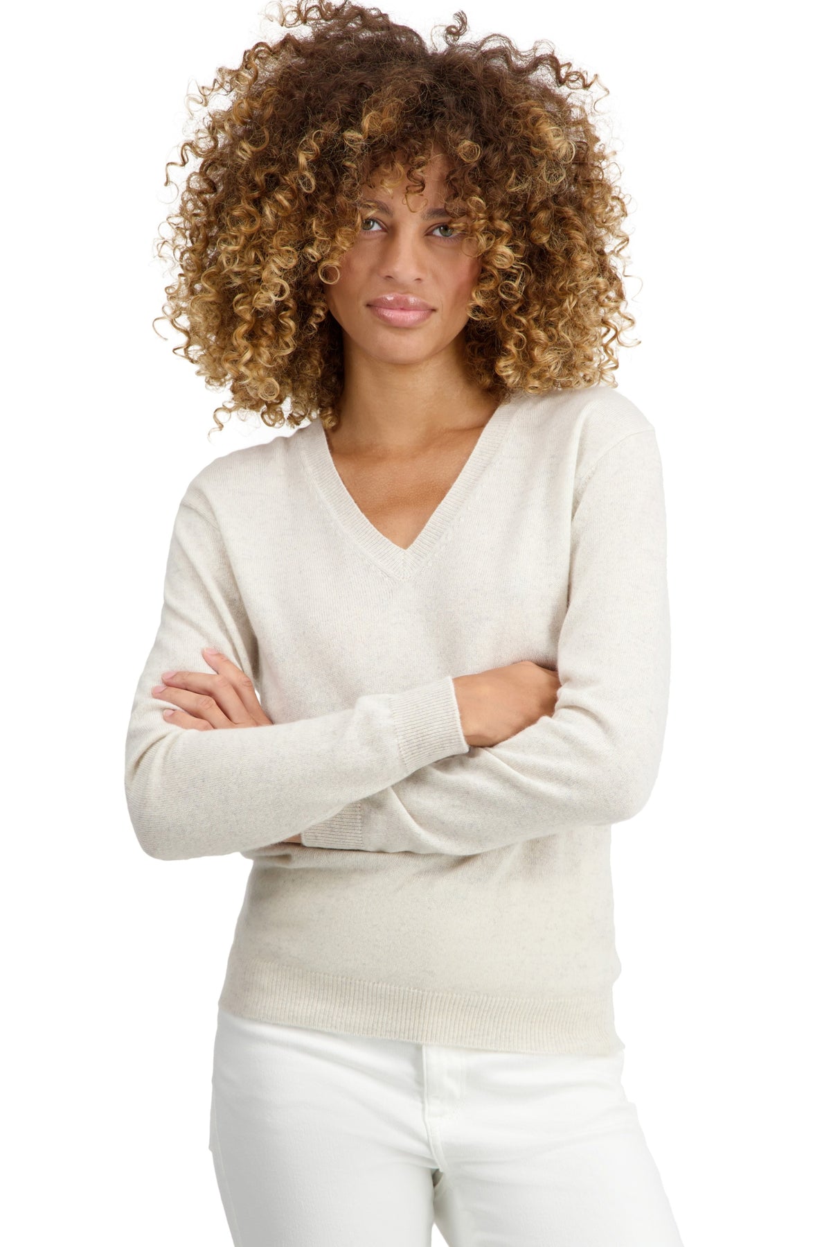 Tessa en cachemire femme - phantom - Mahogany