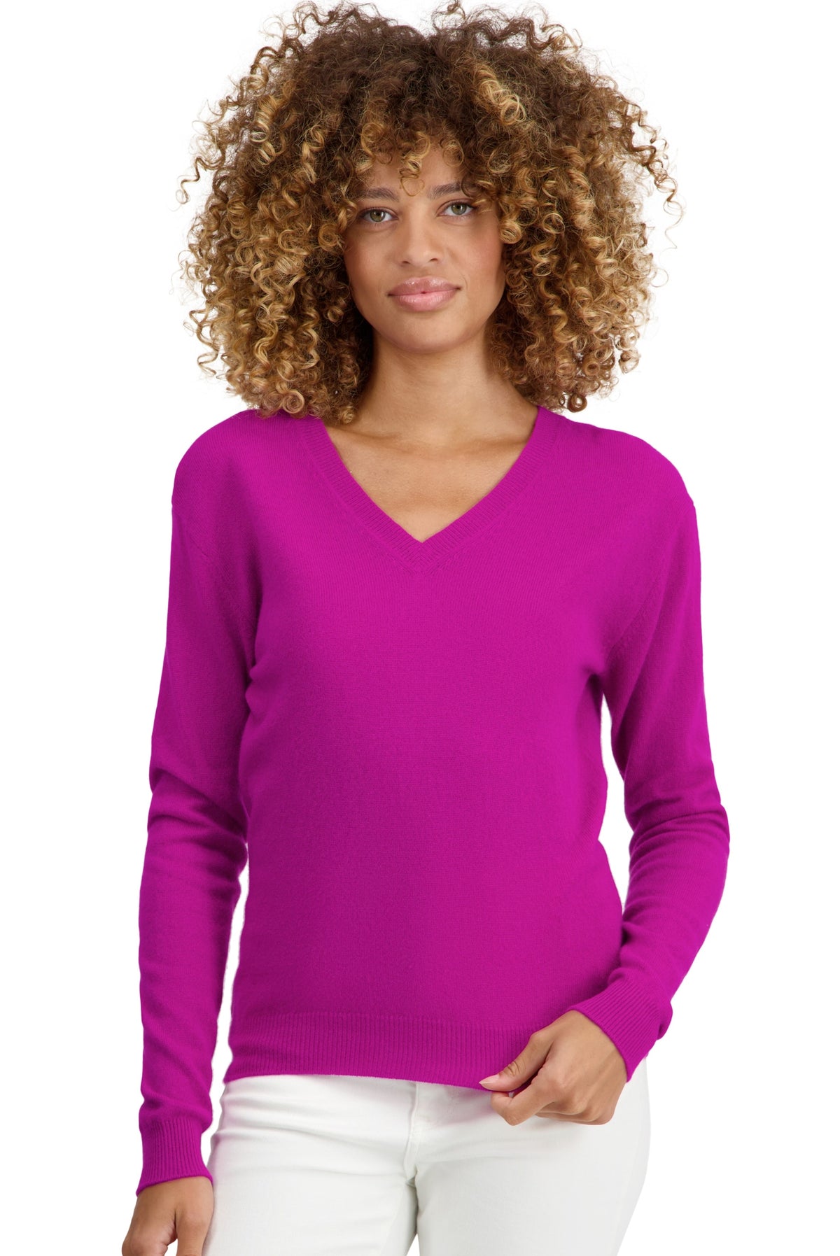Tessa en cachemire femme - radiance - Mahogany