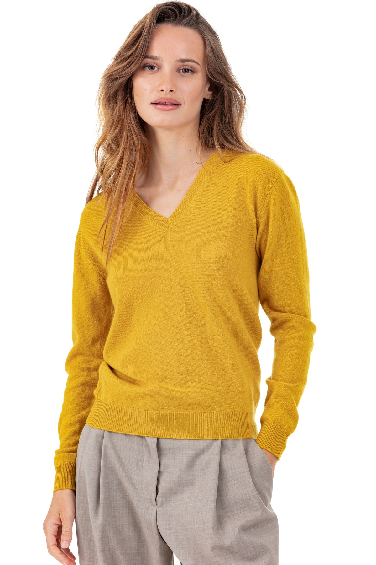 Tessa en cachemire femme - tinsel - Mahogany