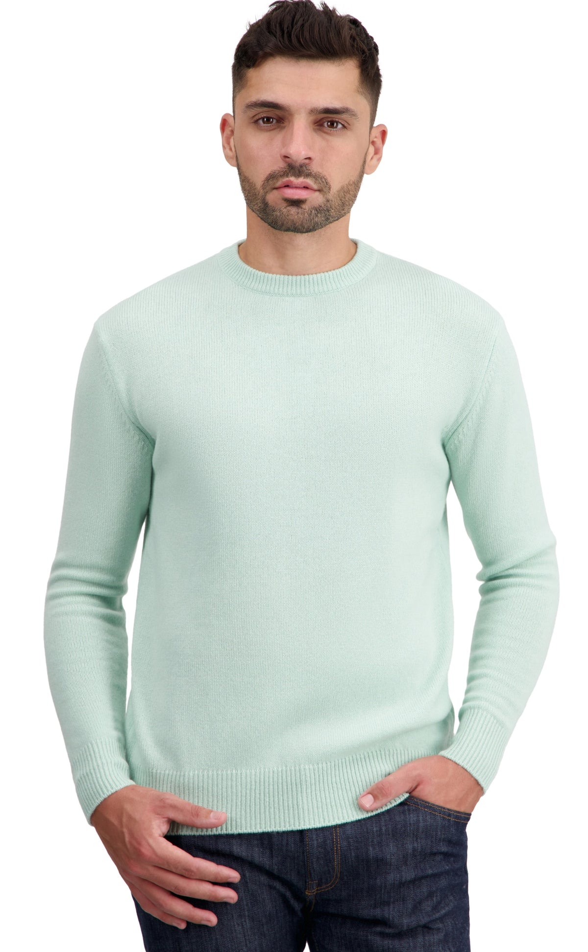 Touraine en cachemire homme - embrace - Mahogany