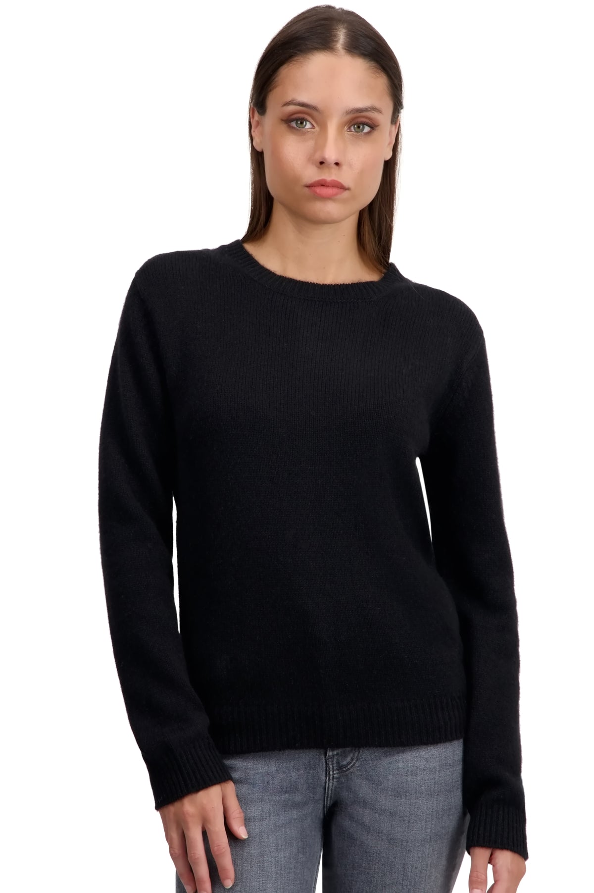 Tyrol en cachemire femme - noir - Mahogany