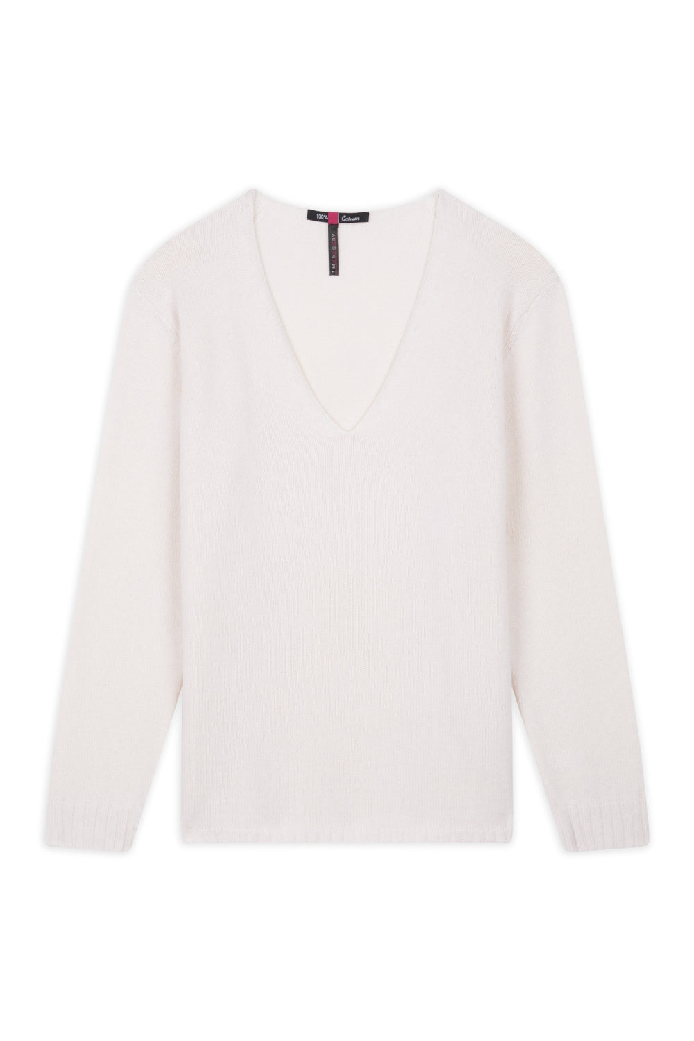 Vanessa en cachemire femme - blanc cassé - Mahogany