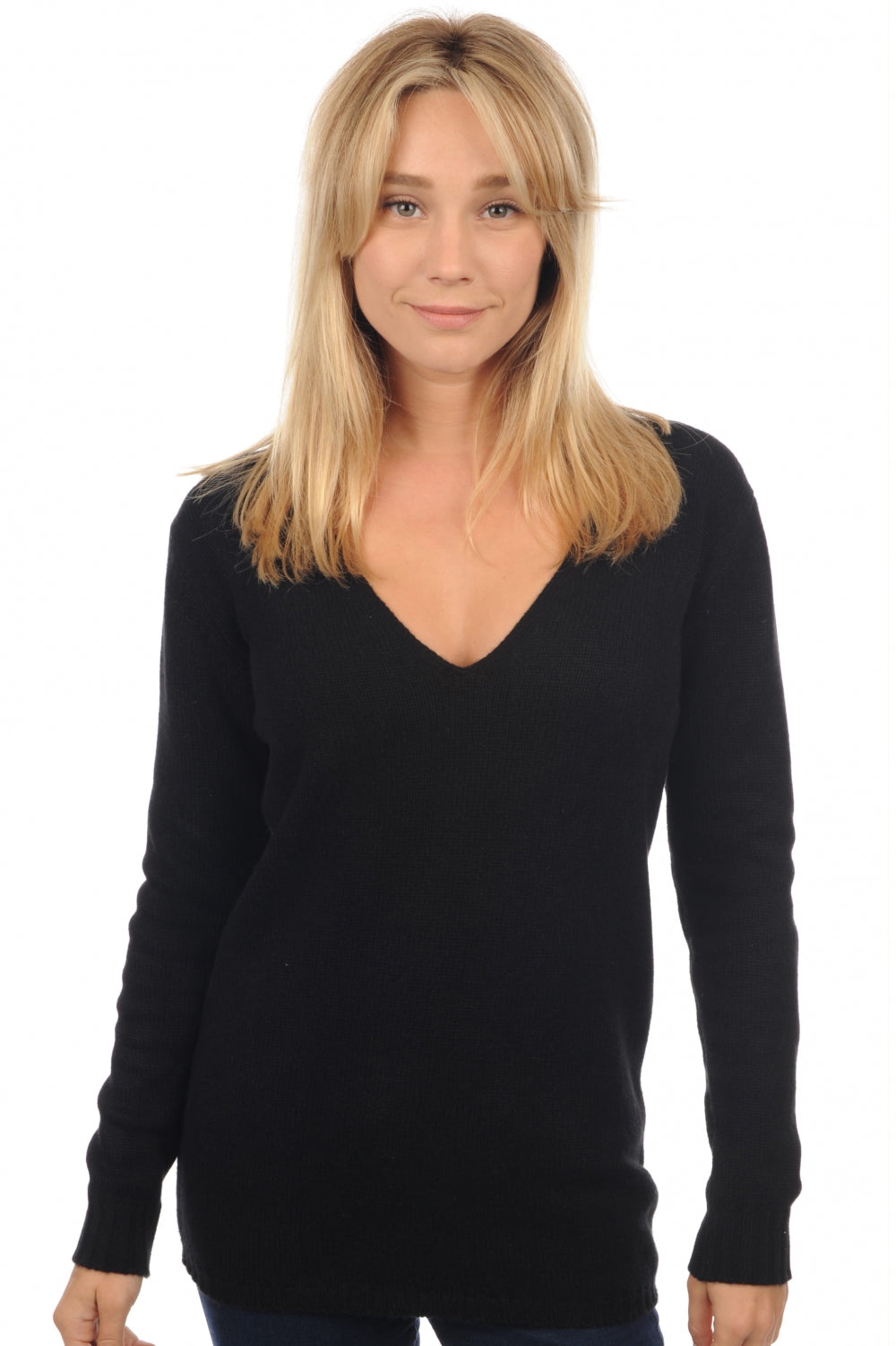 Vanessa en cachemire femme - noir - Mahogany