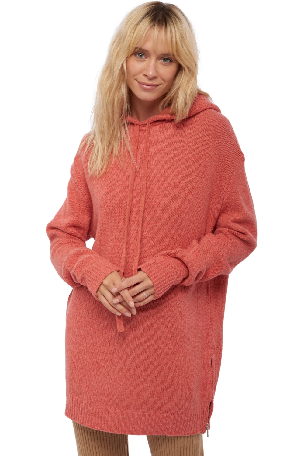 Veria en yak femme - tender peach - Mahogany