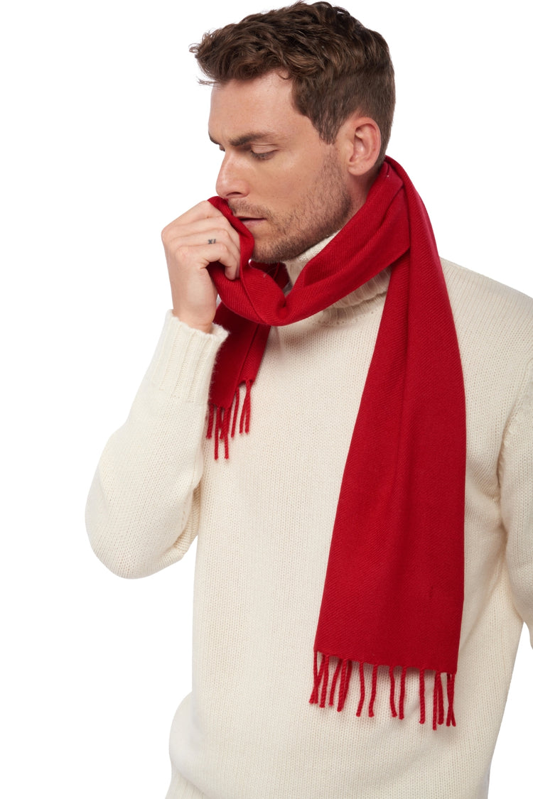 Zak170 en cachemire mixte - rouge profond - Mahogany