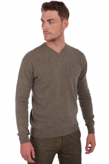 Cachemire  pull homme col v gaspard