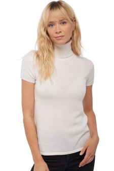 Cachemire  pull femme col roule olivia