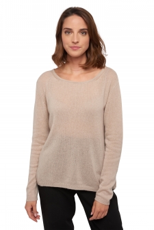 Cachemire  pull femme col rond wedi
