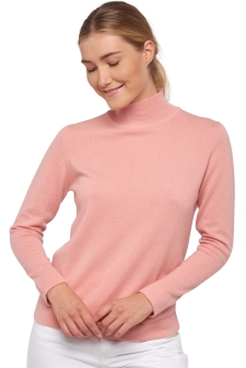 Cachemire  pull femme col roule wimy