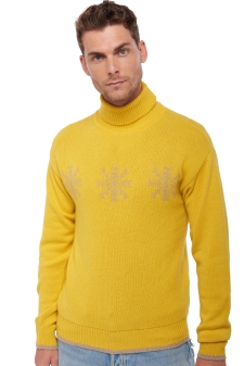 Cachemire  pull homme col roule alpbach