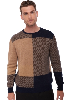 Cachemire  pull homme col rond valbonne