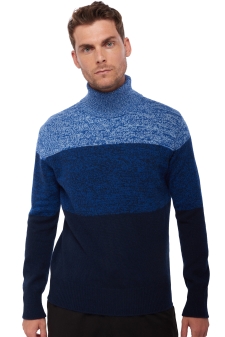 Cachemire  pull homme col roule vista