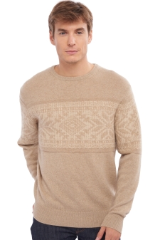 Cachemire  pull homme col rond walker