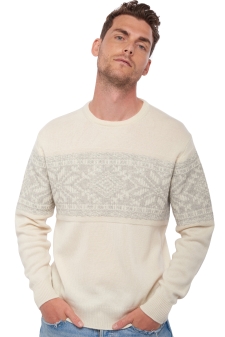 Cachemire  pull homme col rond walker