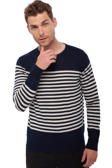 Cachemire  pull homme col rond watts