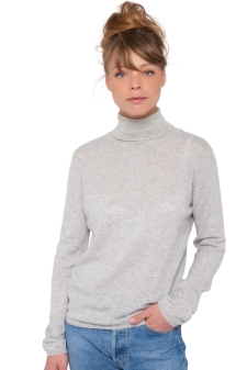 Cachemire  pull femme col roule wayka