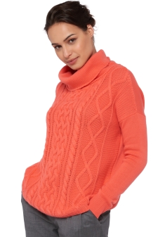 Cachemire  pull femme col roule wonderful