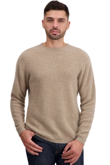 Cachemire  pull homme col rond taima