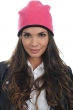 Cachemire accessoires bonnets aiden noir rose shocking 26 x 23 cm