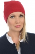 Cachemire accessoires bonnets bloup rouge velours bleu lapis 24 x 23 cm