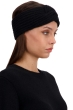 Cachemire accessoires bonnets taka noir 22 x 10 cm
