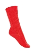 Cachemire accessoires chaussettes pedibus rouge 37 41